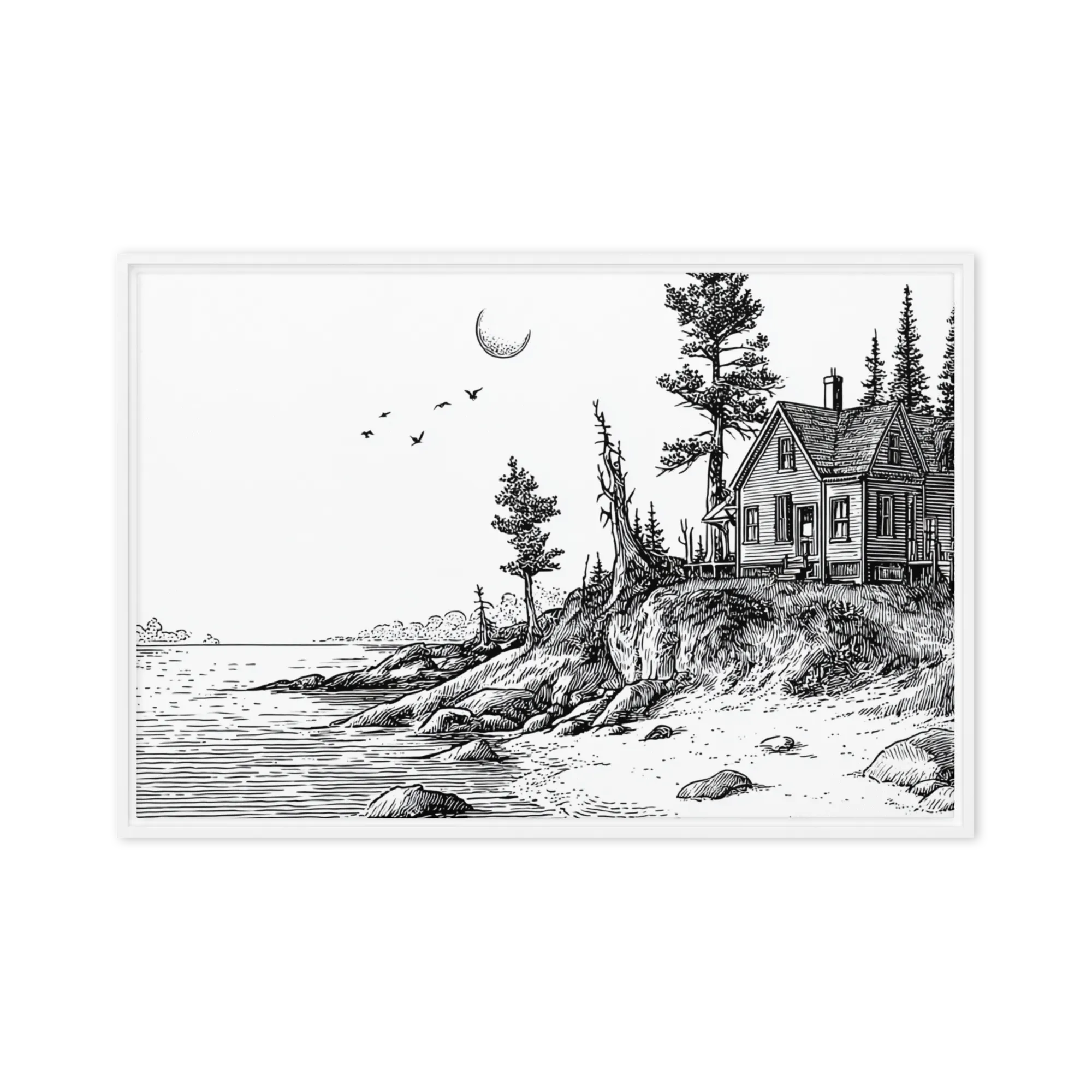 Solitude by the Shore