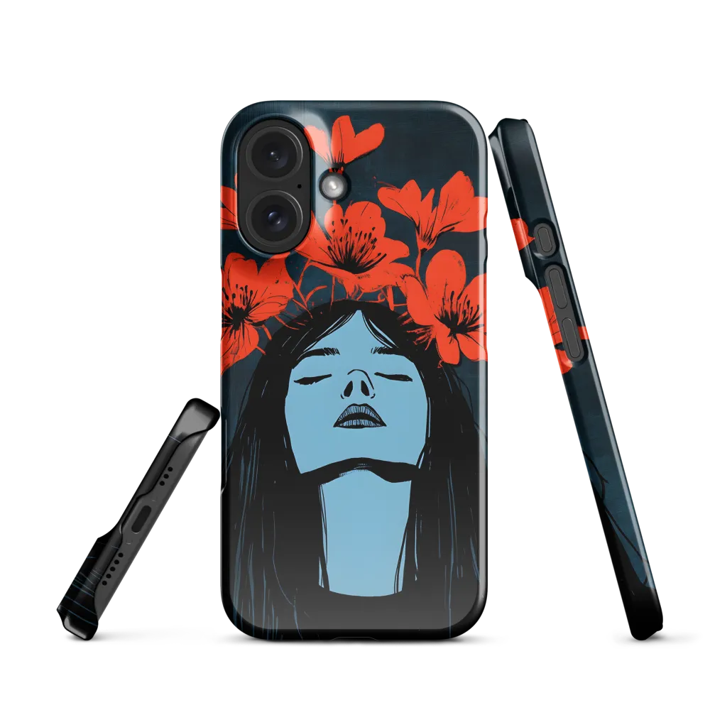 Floral Embrace 
 iPhone 16 Pro | Snap Case