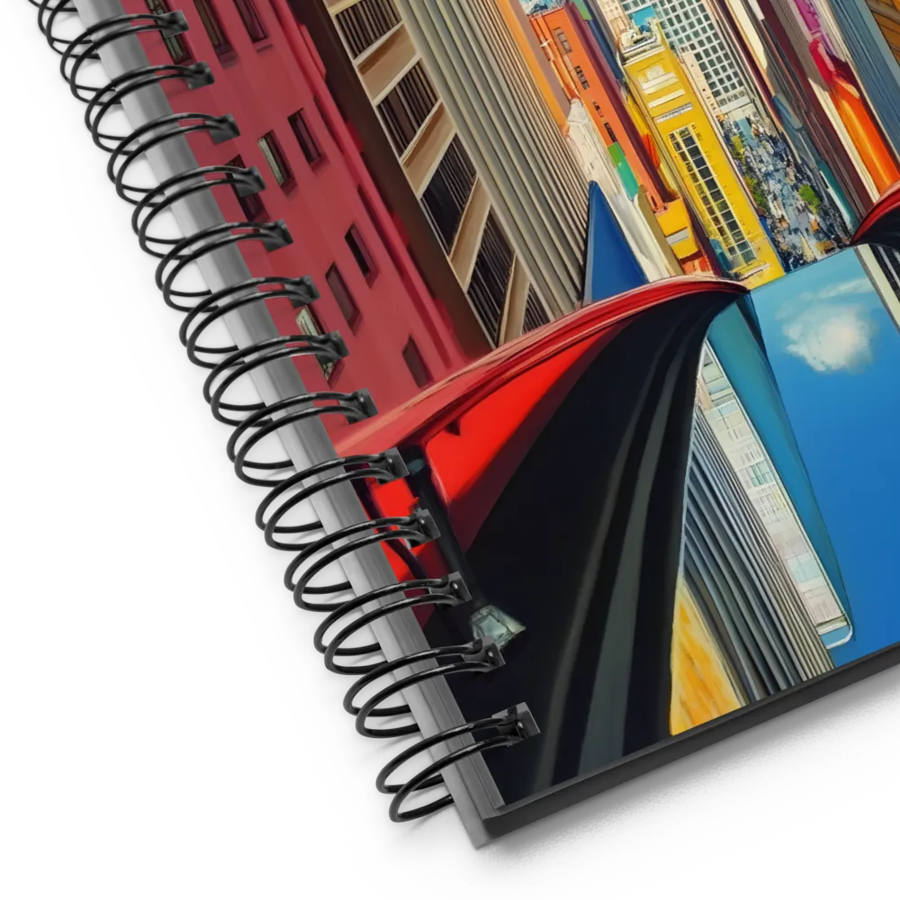 Urban Reflection Vista 
 Spiral Notebook | 140 pages