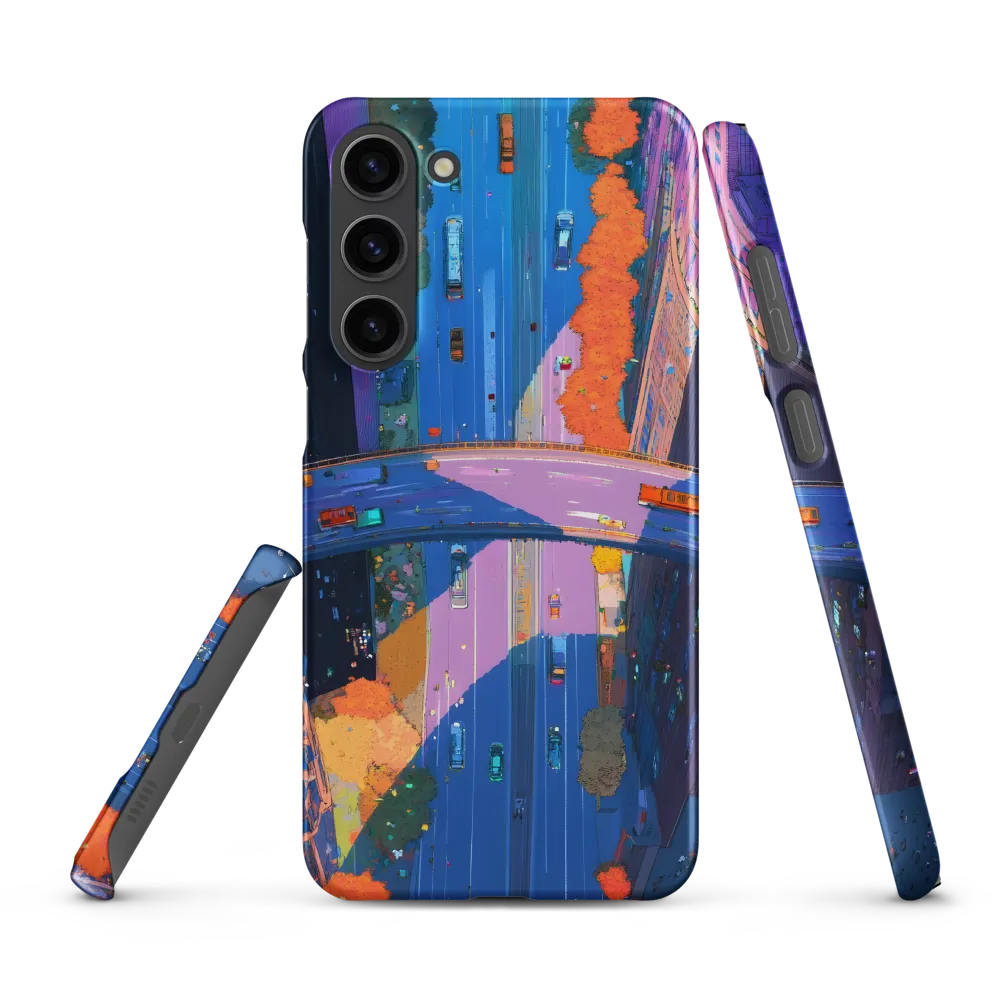 Neon Dusk Cityscape | Phone Case