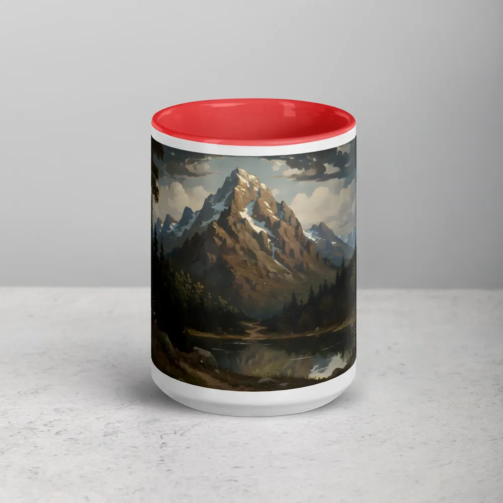 Alpine Reflection 
 Mug with Black inside | 15 oz