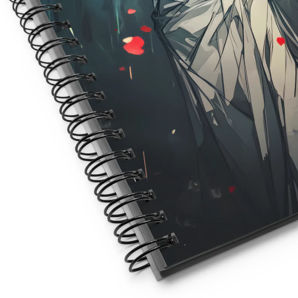 The Veiled Bloom 
 Spiral Notebook | 140 pages