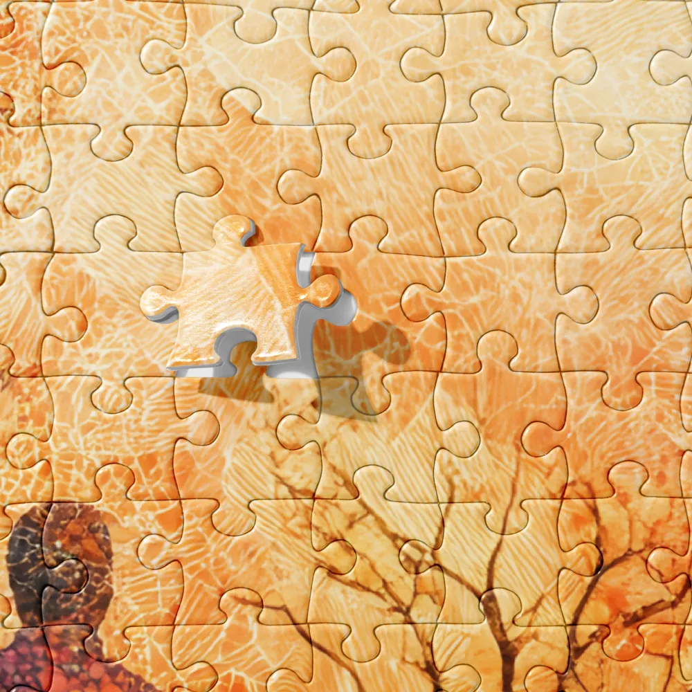 The Mosaic Journey 
 Jigsaw Puzzle in Tin Box