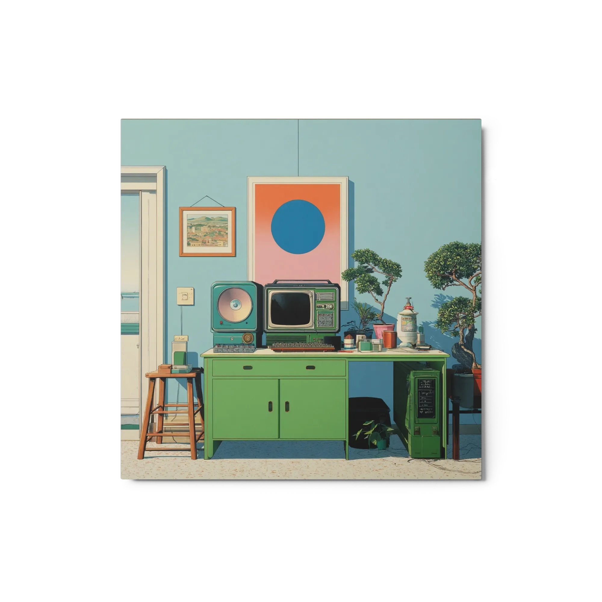 Mid-Century Tech Sanctuary