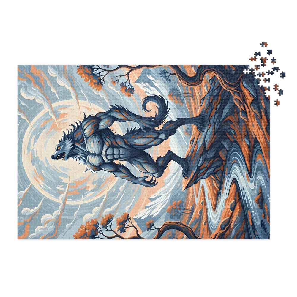 Moonlit Werewolf