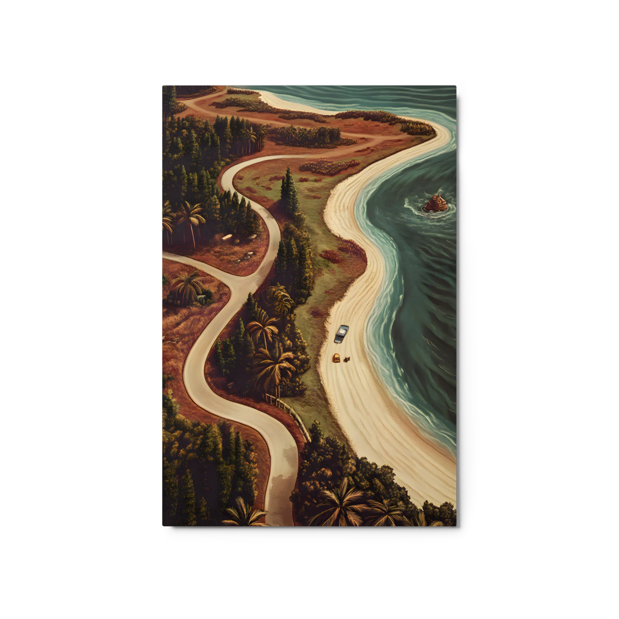 Kurvige Küstenreise