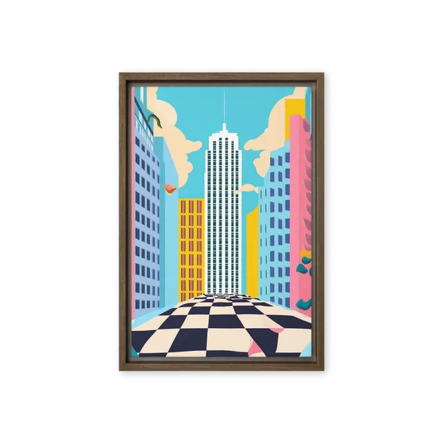 Vibrant Urban View | Art Print