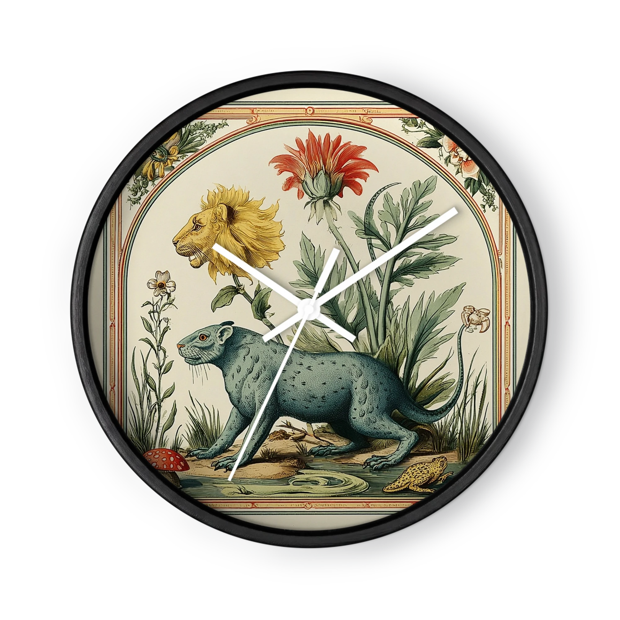 Lion Flower and Blue Beast