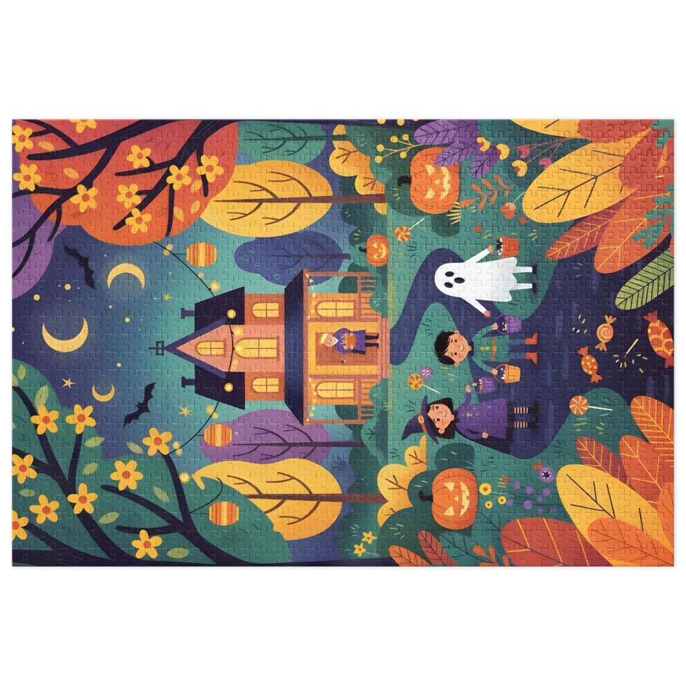 Trick‑or‑Treat Night | Jigsaw Puzzles