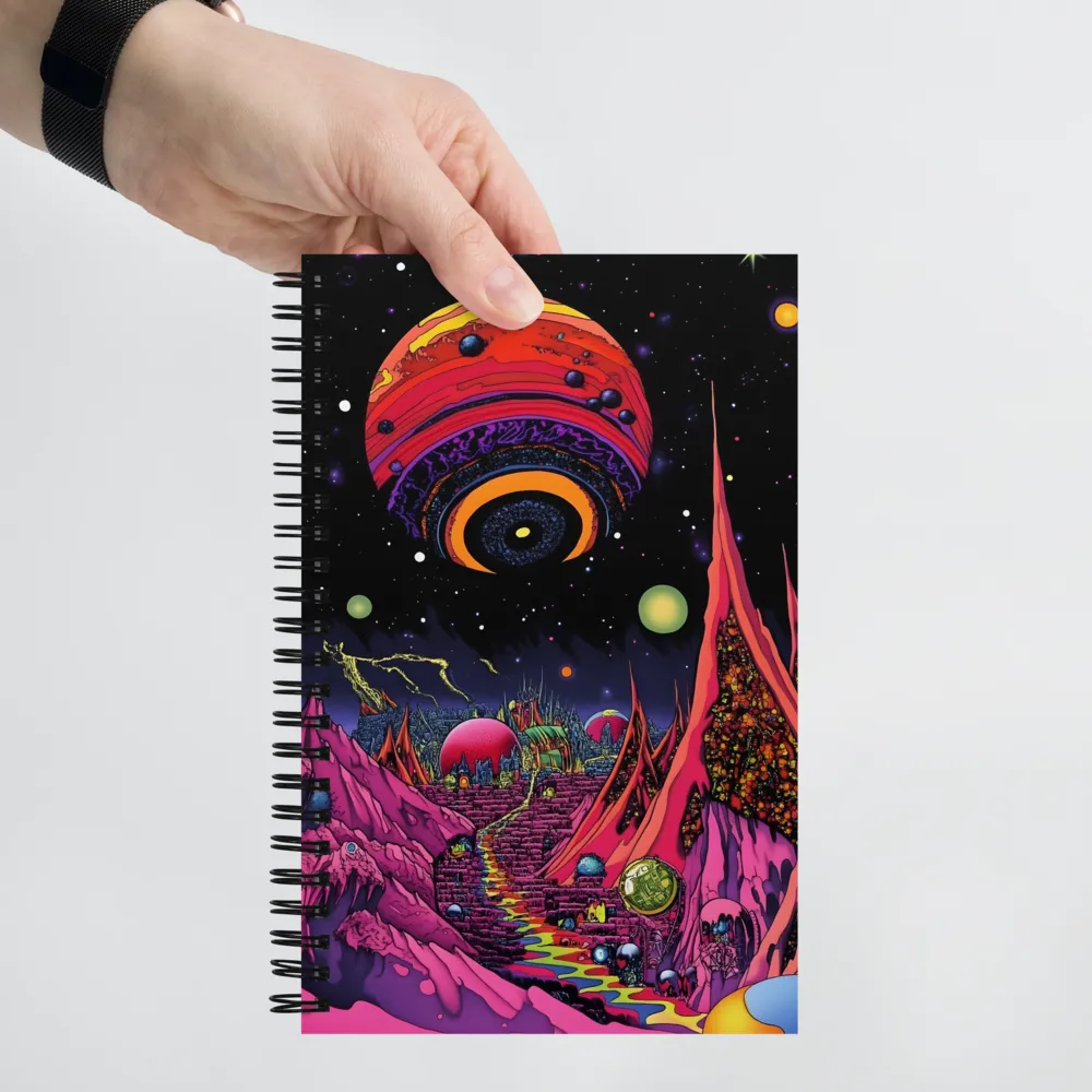Cosmic Dreamscape 
 Spiral Notebook | 140 pages