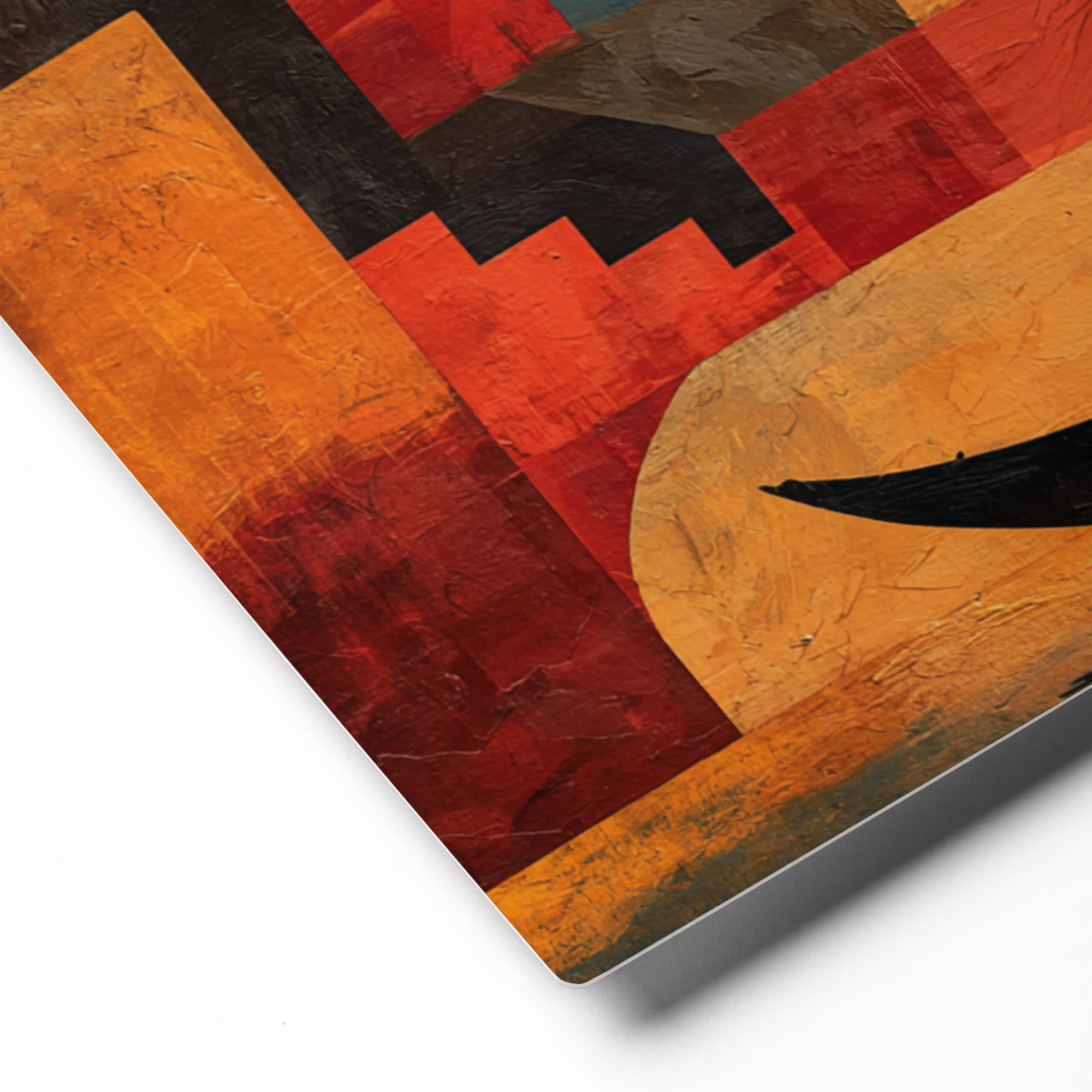 Cubist River Journey | Art Print