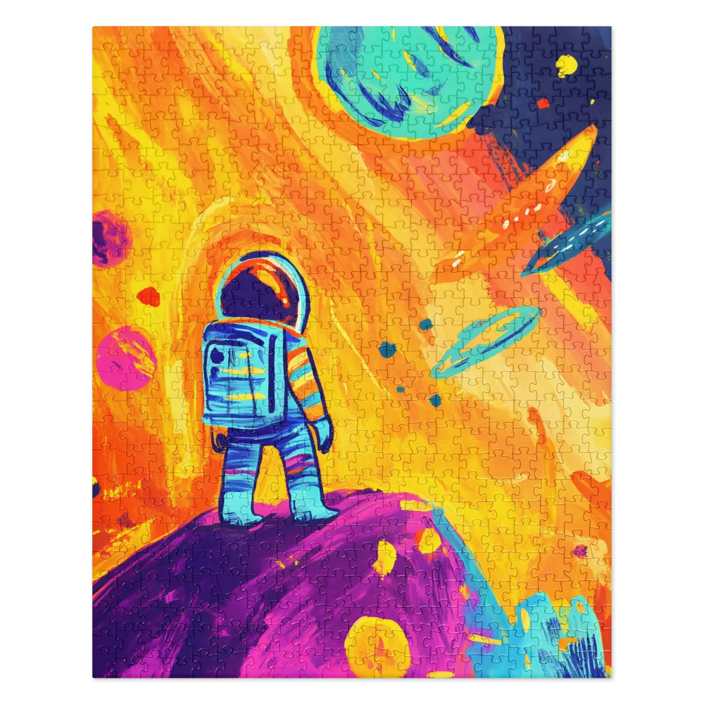 Cosmic Wanderer 
 Jigsaw Puzzle in Tin Box
