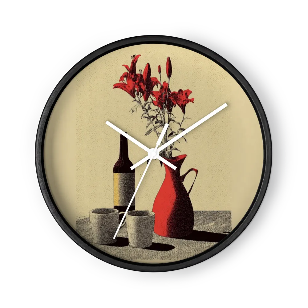Still Life with Red Lilies