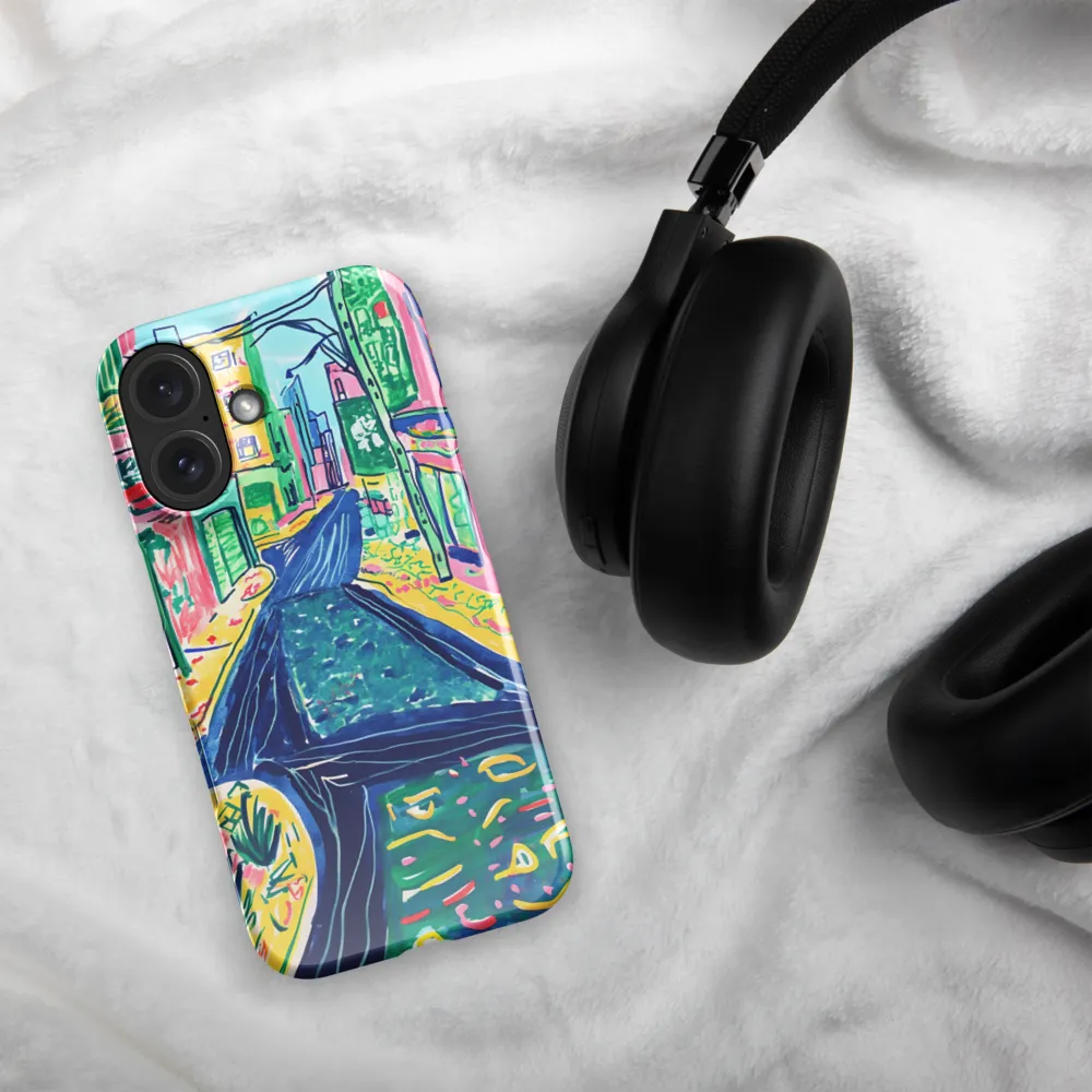 Fauvist City Alley 
 Samsung Galaxy S21 Ultra | Snap Case