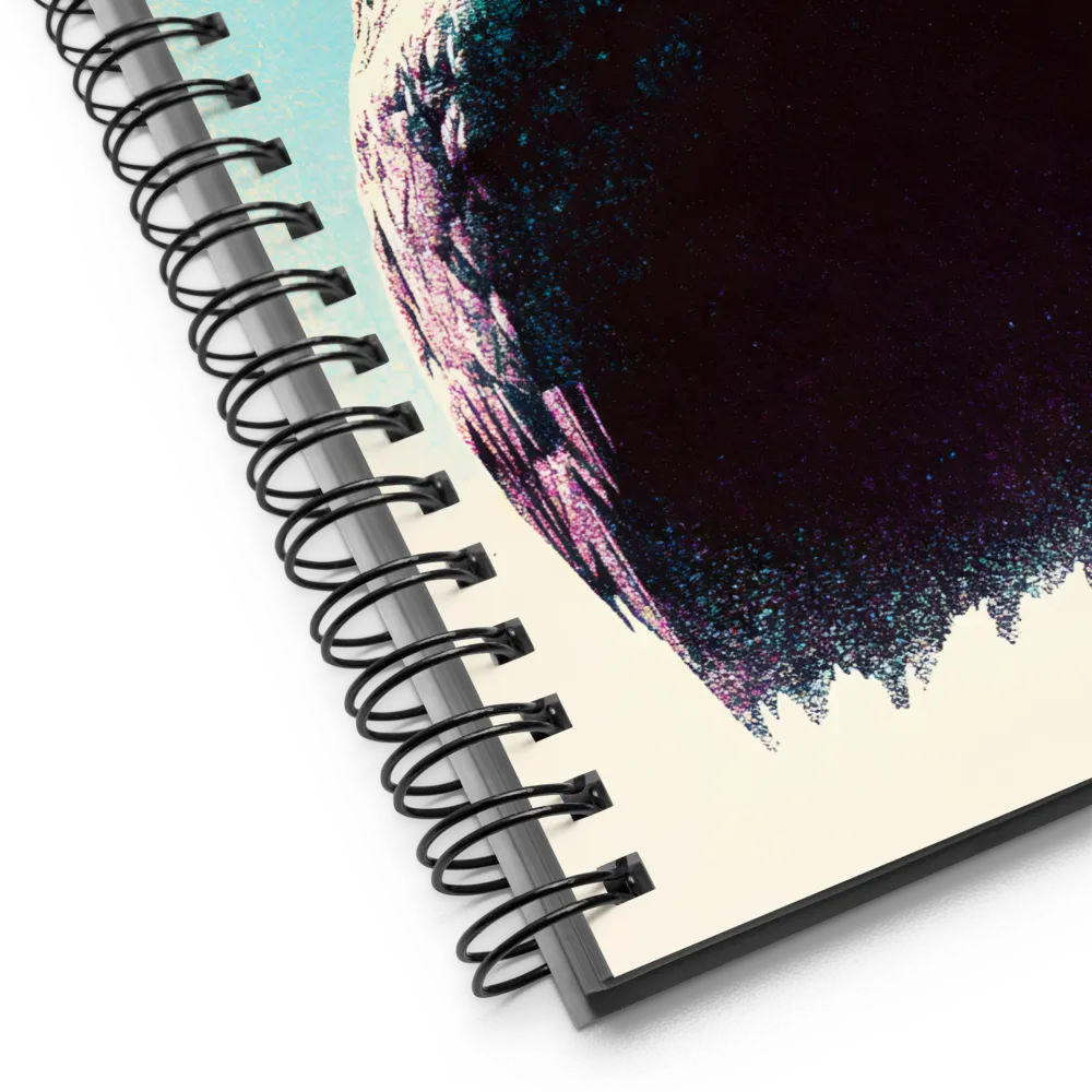 Staring Eagle Portrait 
 Spiral Notebook | 140 pages