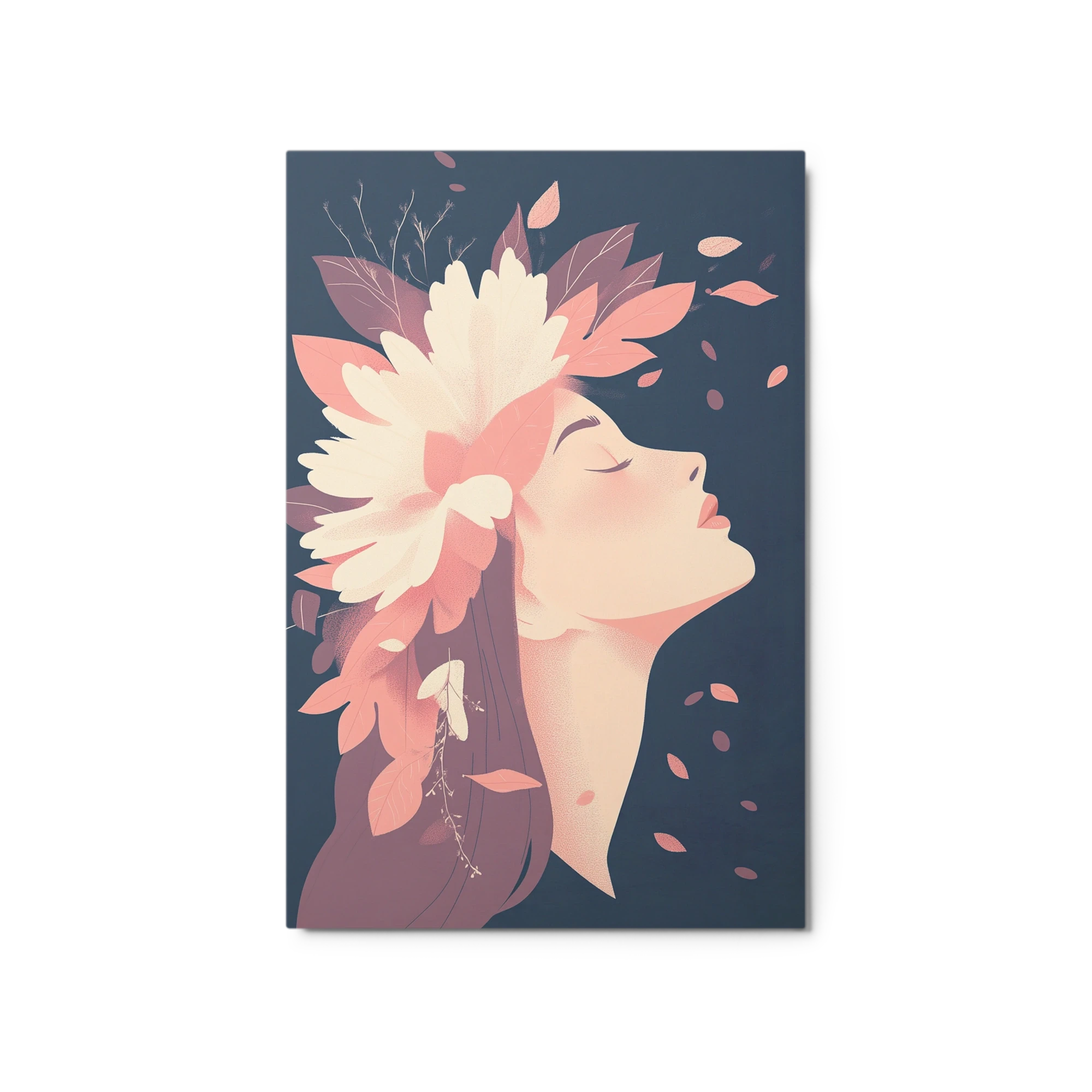 Woman with Floral Crown
