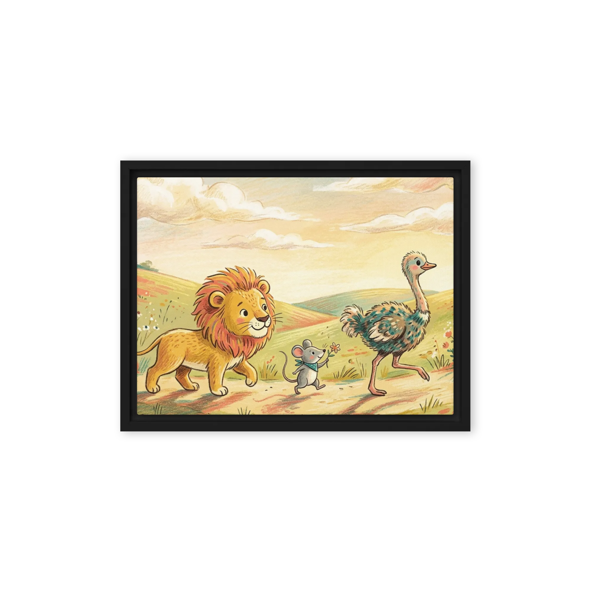 Wall Art Designed for the Nursery — Above the Crib