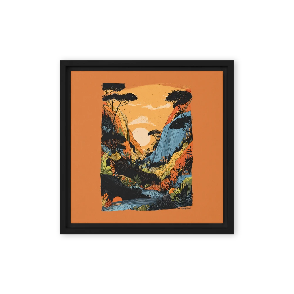 Sunlit Valley | Art Print