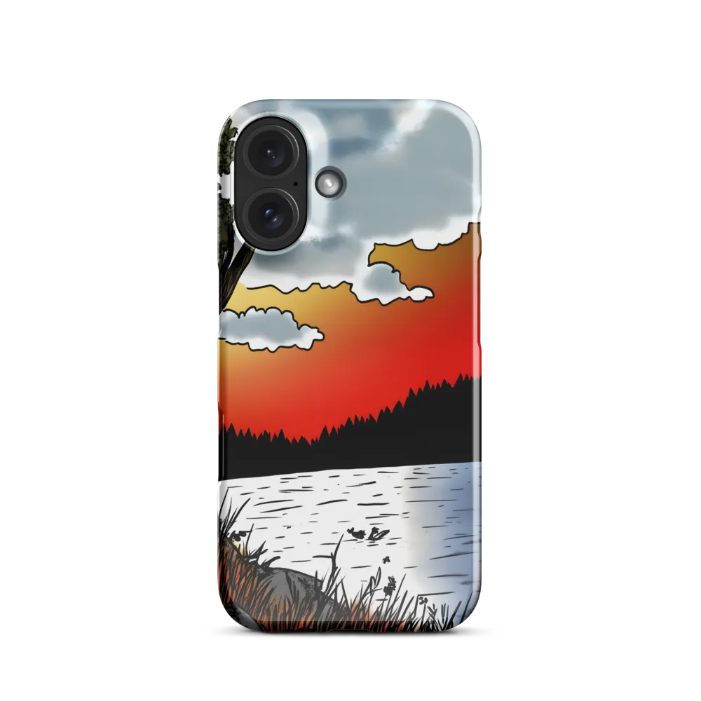 Sunset Over the Lake 
 Samsung Galaxy S24 Ultra | Tough Case