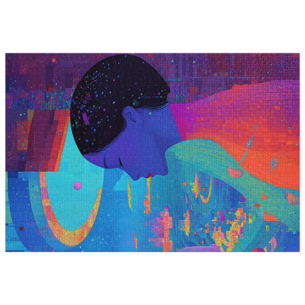 Cosmic Profile Illustration | Jigsaw Puzzle (252/520 pieces)