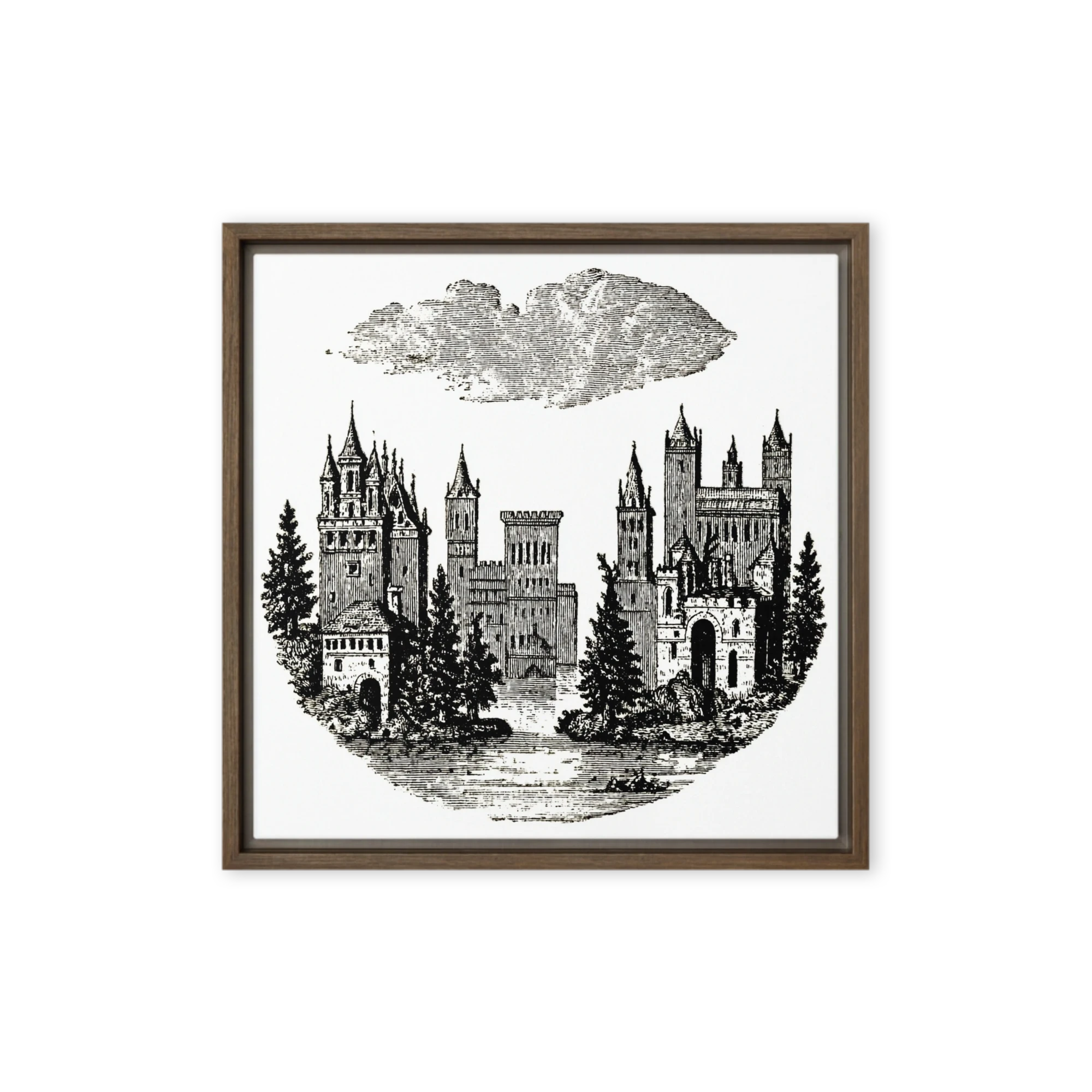 Medieval Castle Illustration