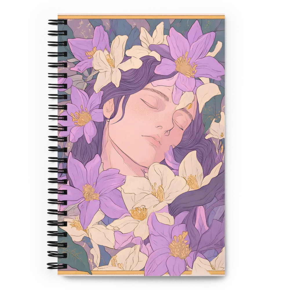 Harmony in Bloom | Spiral Notebook