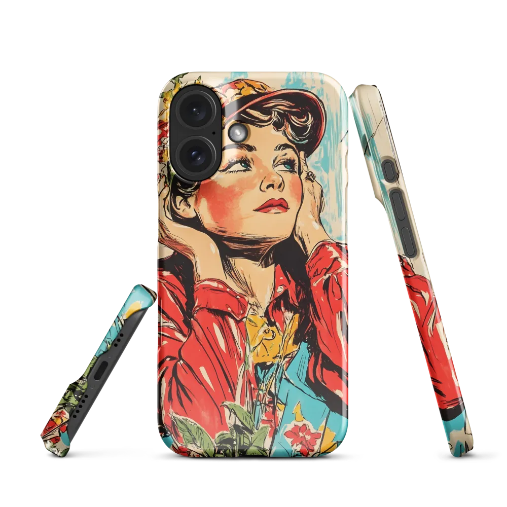 Pensive Gaze 
 Samsung Galaxy S10 | Snap Case