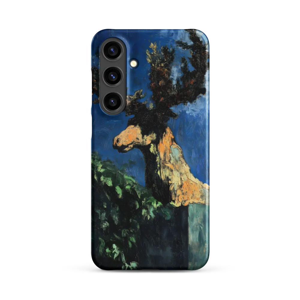 Moose in Cobalt Blue | Phone Case