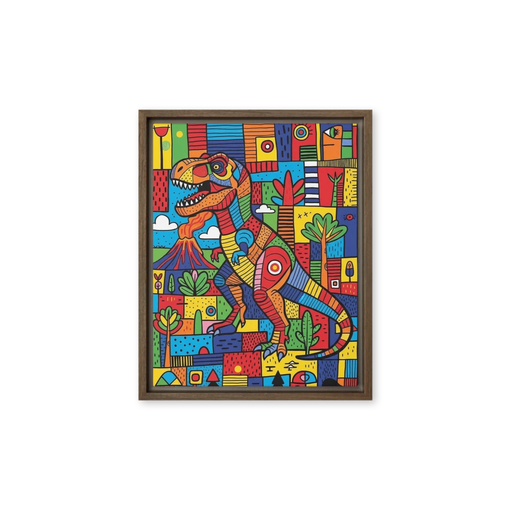 Patchwork T. rex | Art Print