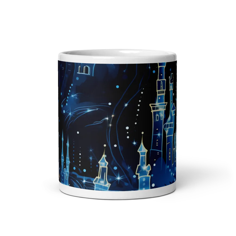 Dreamy Castles in a Starry Sky