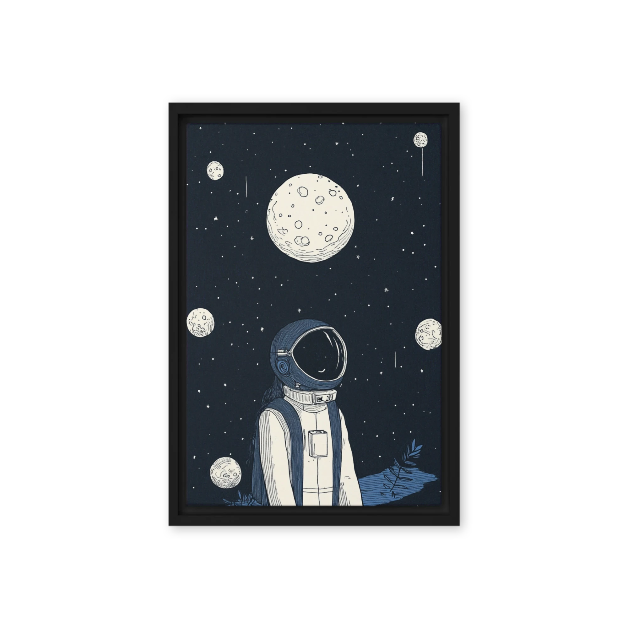 Cosmic Contemplation | Art Print