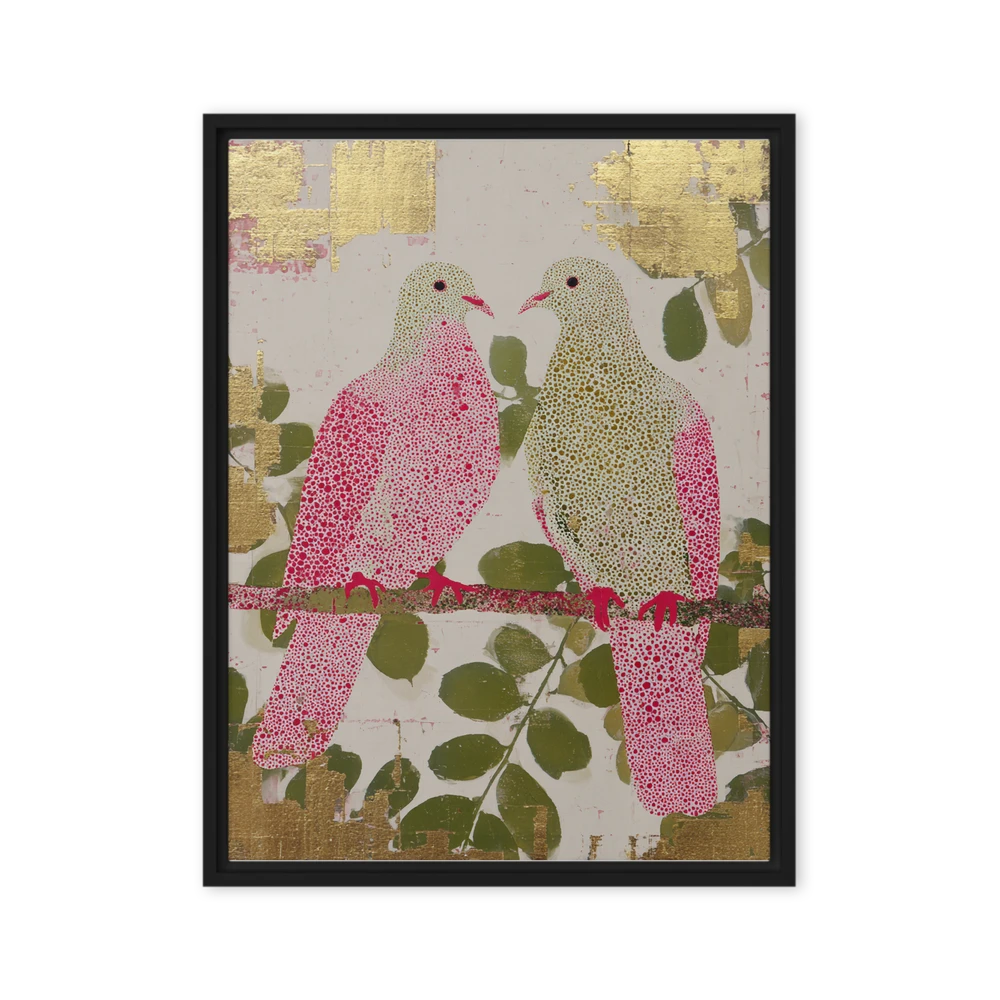 Golden Doves | Art Print