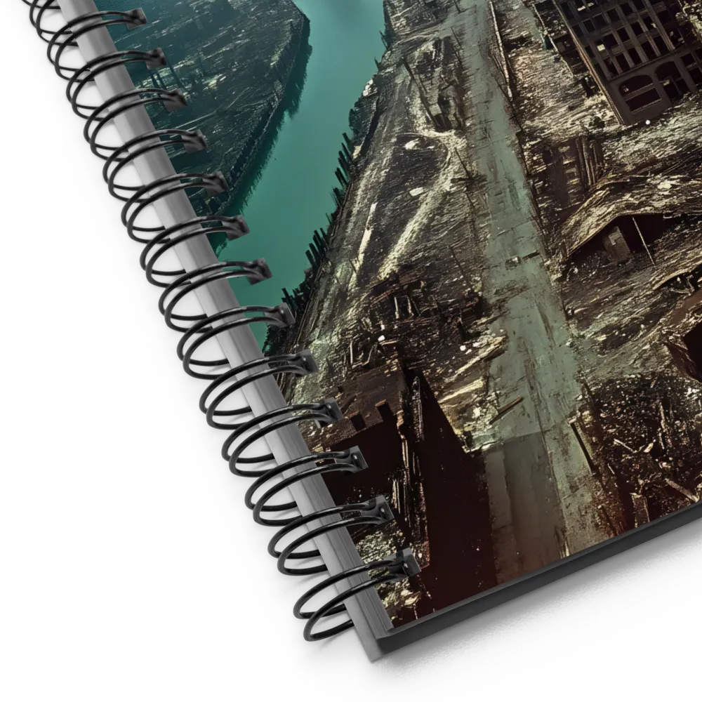 Industrial Decay 
 Spiral Notebook | 140 pages