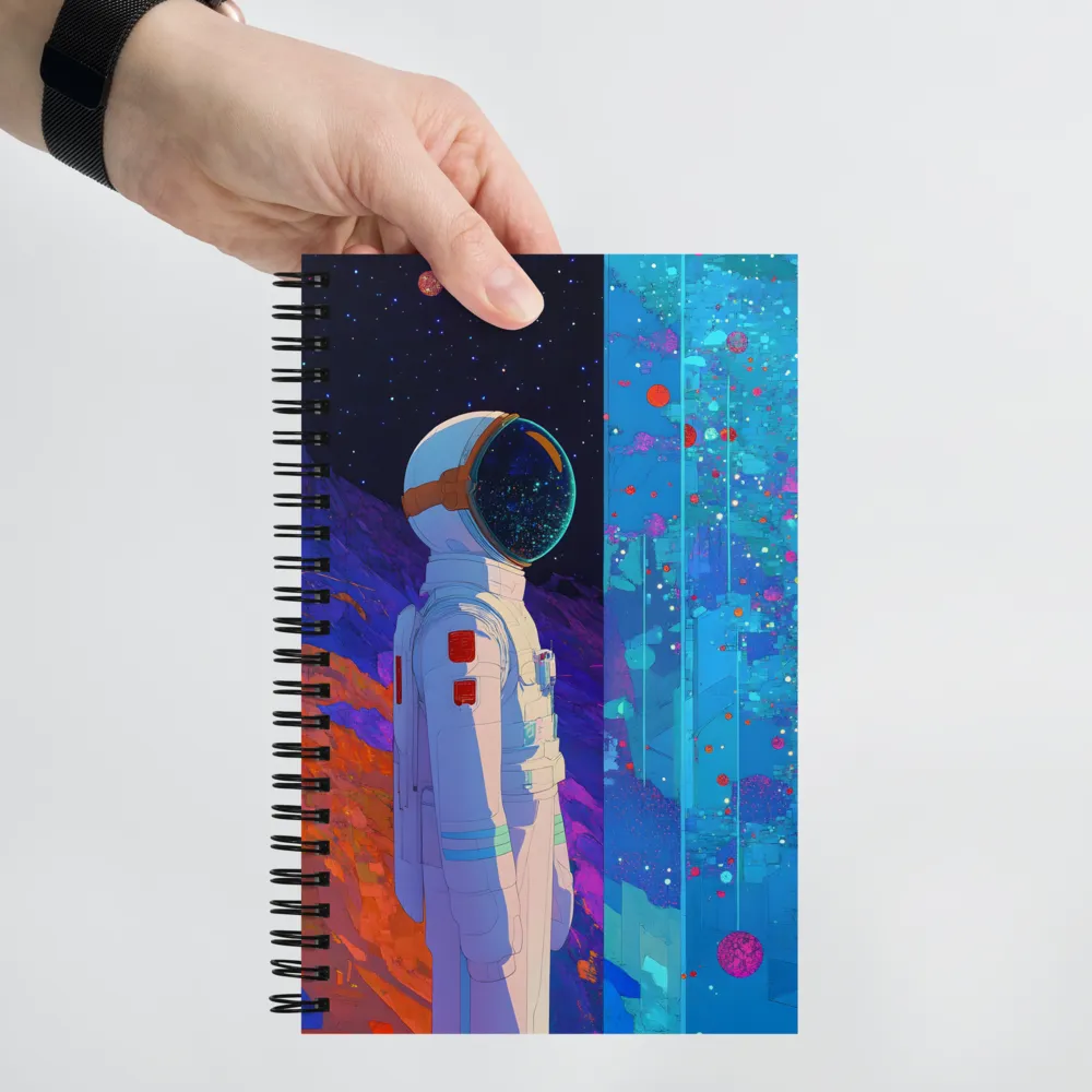 Cosmic Split 
 Spiral Notebook | 140 pages