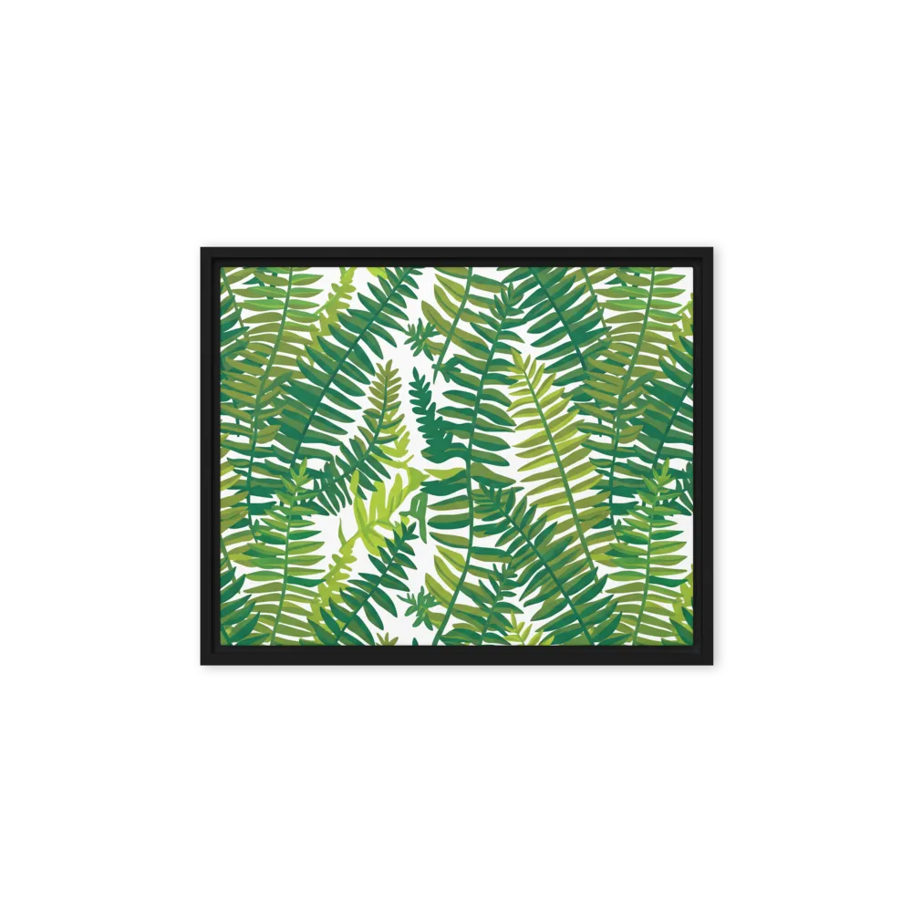Verdant Fern Dance 
 Art Print | 16″x 20″