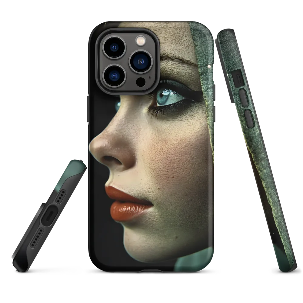 Realistic Portrait of a Woman | Phone Case