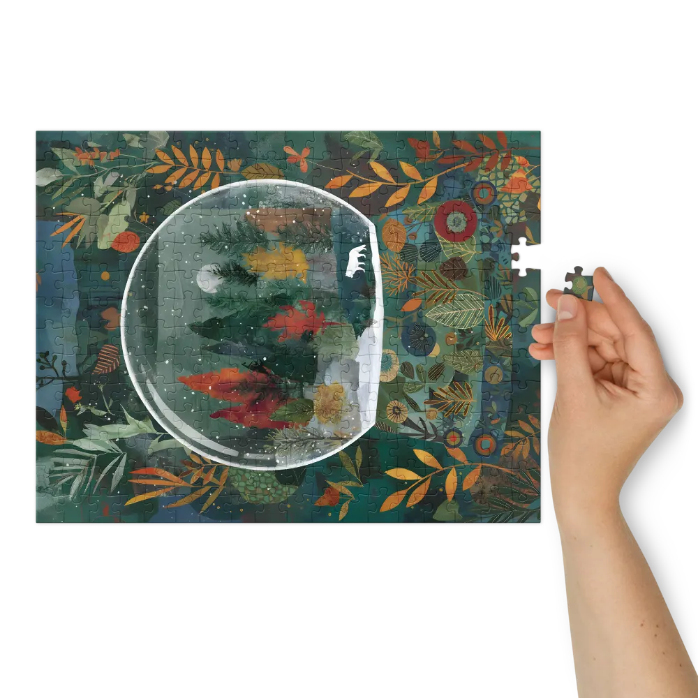 Woodland Snow Globe | Jigsaw Puzzles