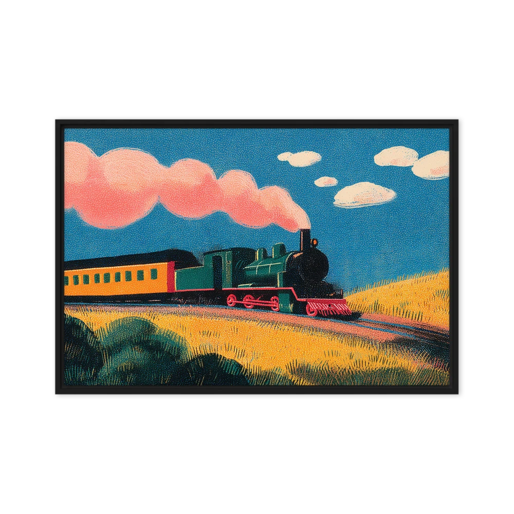 The Golden Valley Express | Art Print