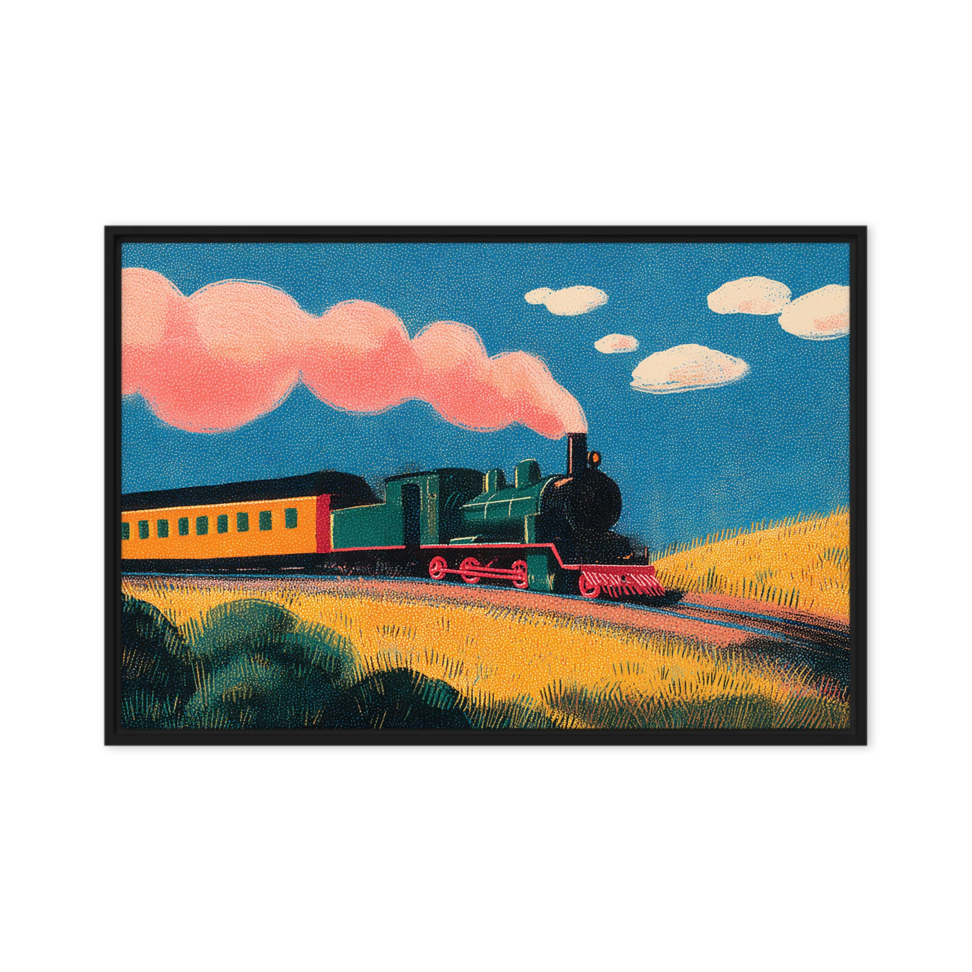 The Golden Valley Express | Art Print