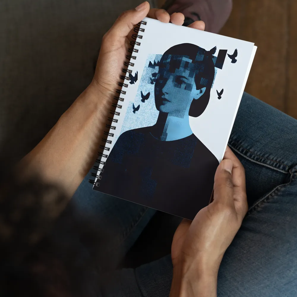 Fragmented Mind, Free Spirit 
 Spiral Notebook | 140 pages