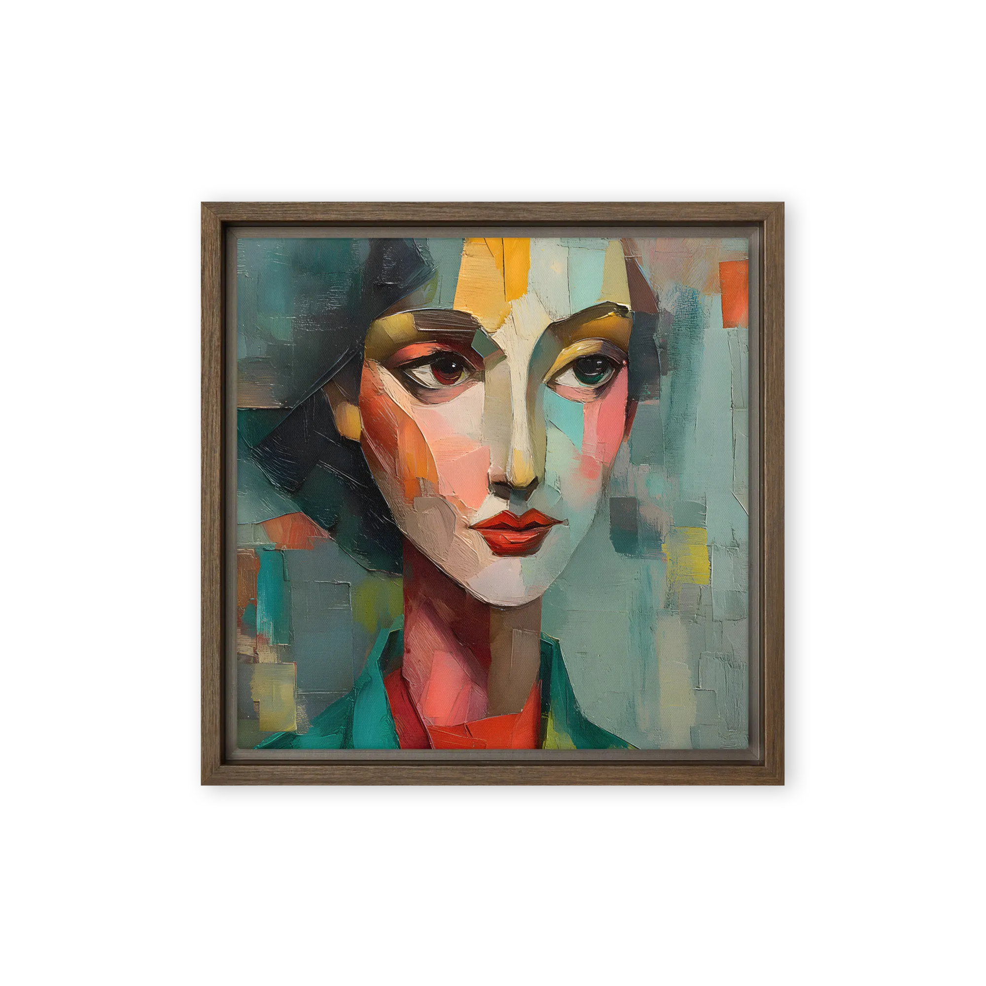 Impasto Wall Art — Paint Laid Thick