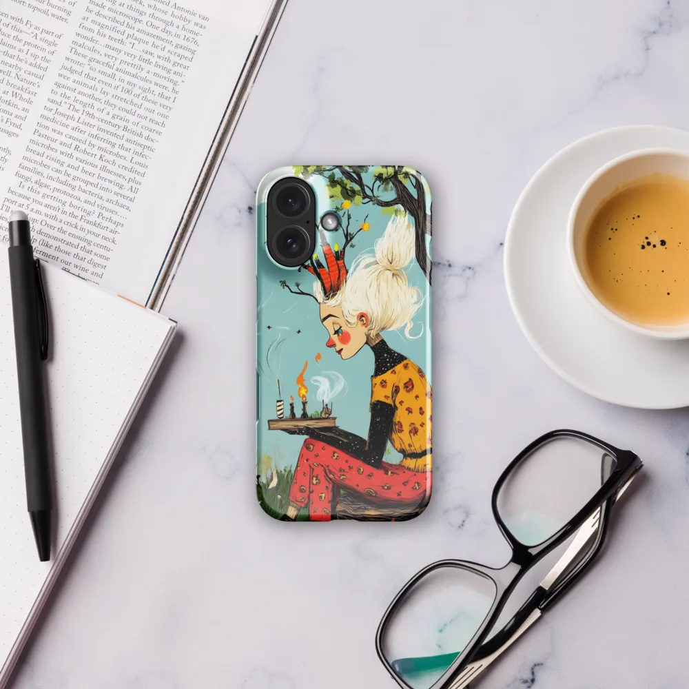 The Candlelit Contemplation 
 Samsung Galaxy S23 Plus | Tough Case