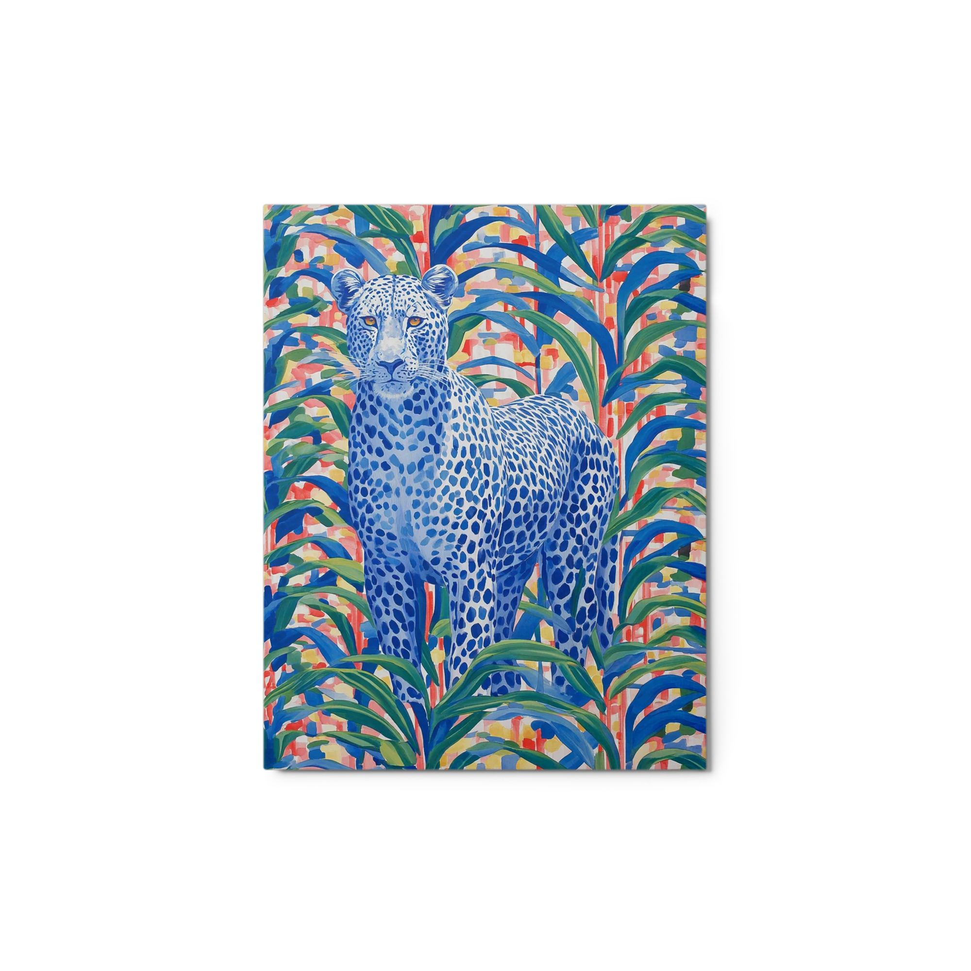 Blue Leopard in the Jungle