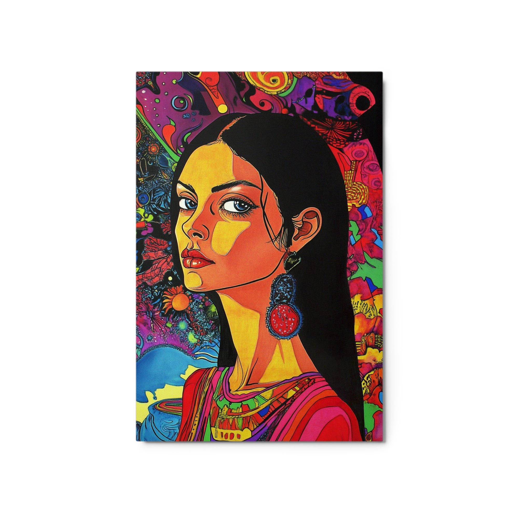 Psychedelic Portrait of a Woman