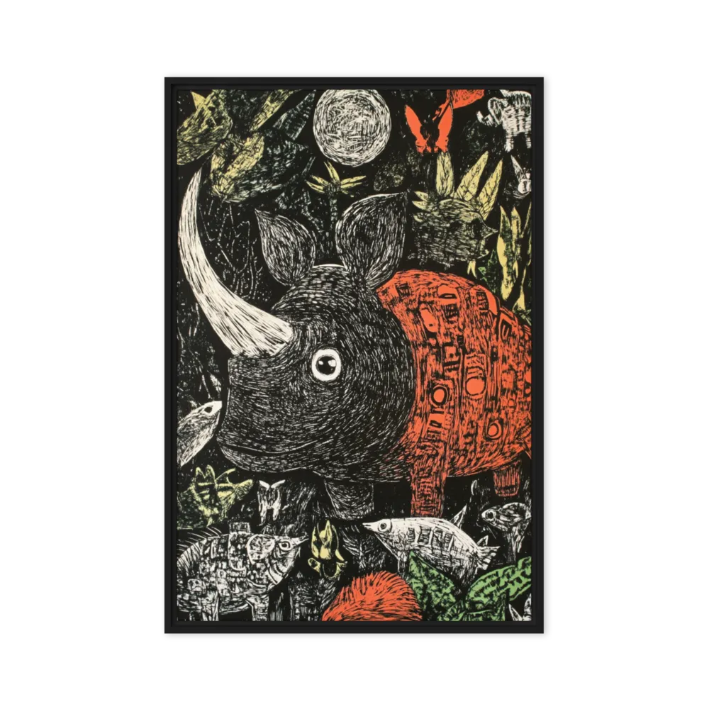 The Heavy Ink of Midnight — Chiseled relief blocks