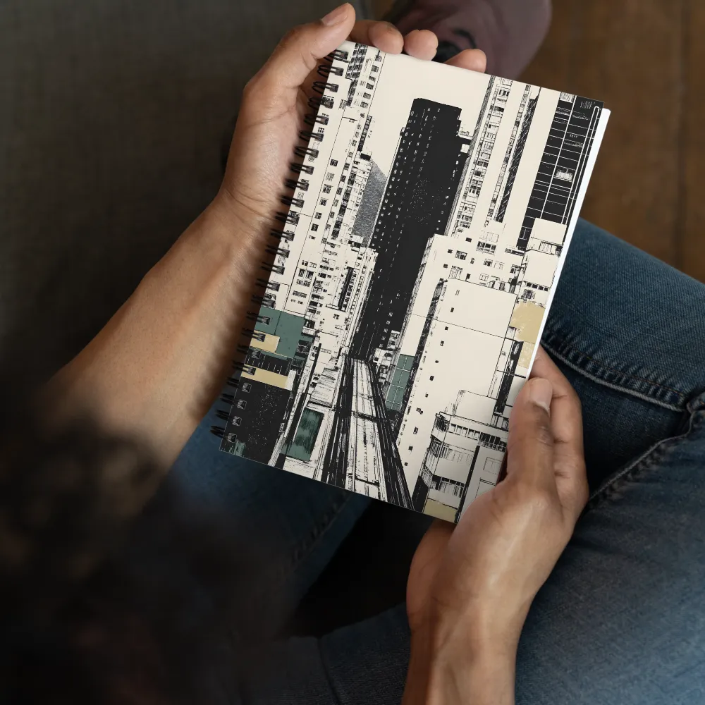 Urban Graphic Vista 
 Spiral Notebook | 140 pages