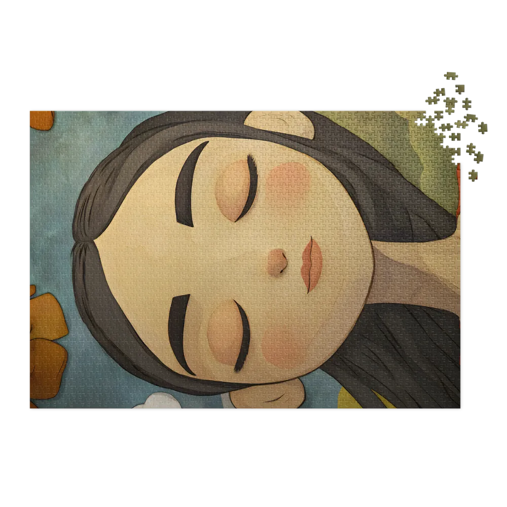Serene Girl Portrait