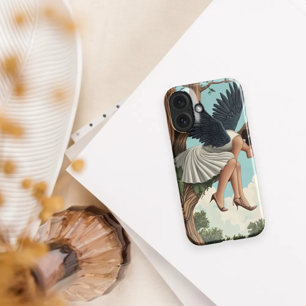 The Winged One's Perch 
 iPhone 17 Pro Max | Snap Case