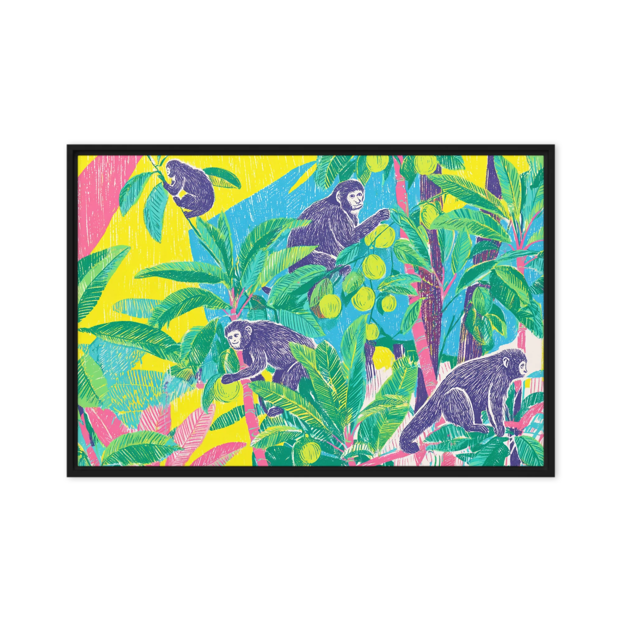 Monkeys in the Canopy | Art Print