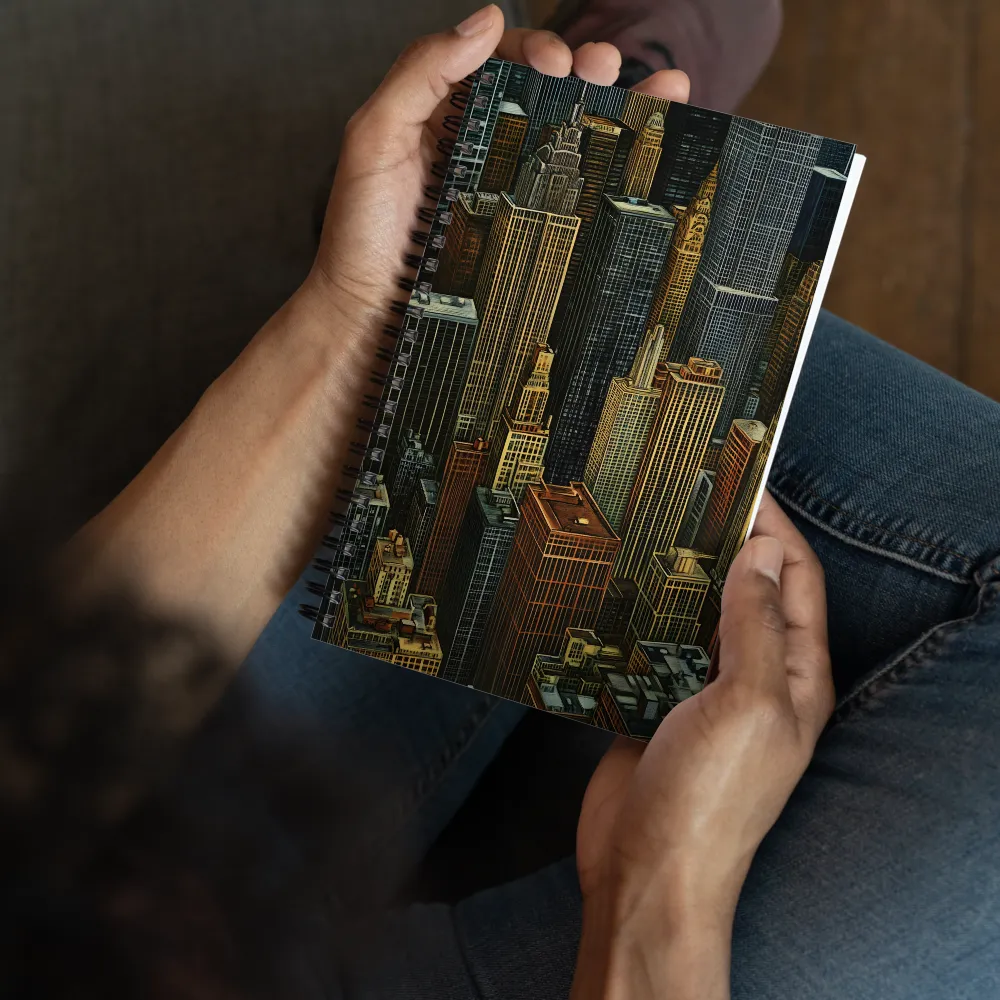 Urban Elegance: A Golden Cityscape